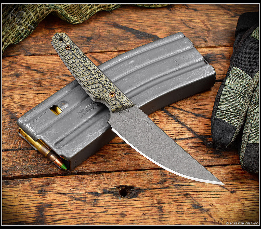 RMJ Tactical Code of Bushido - Kiridashi Knife