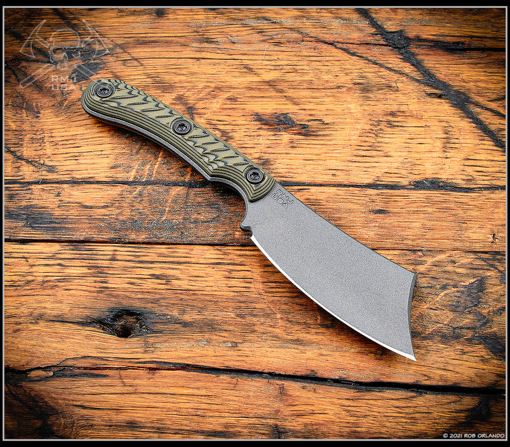 RMJ Tactical: Coho - Nitro-V - Tungsten Cerakote - Black G-10