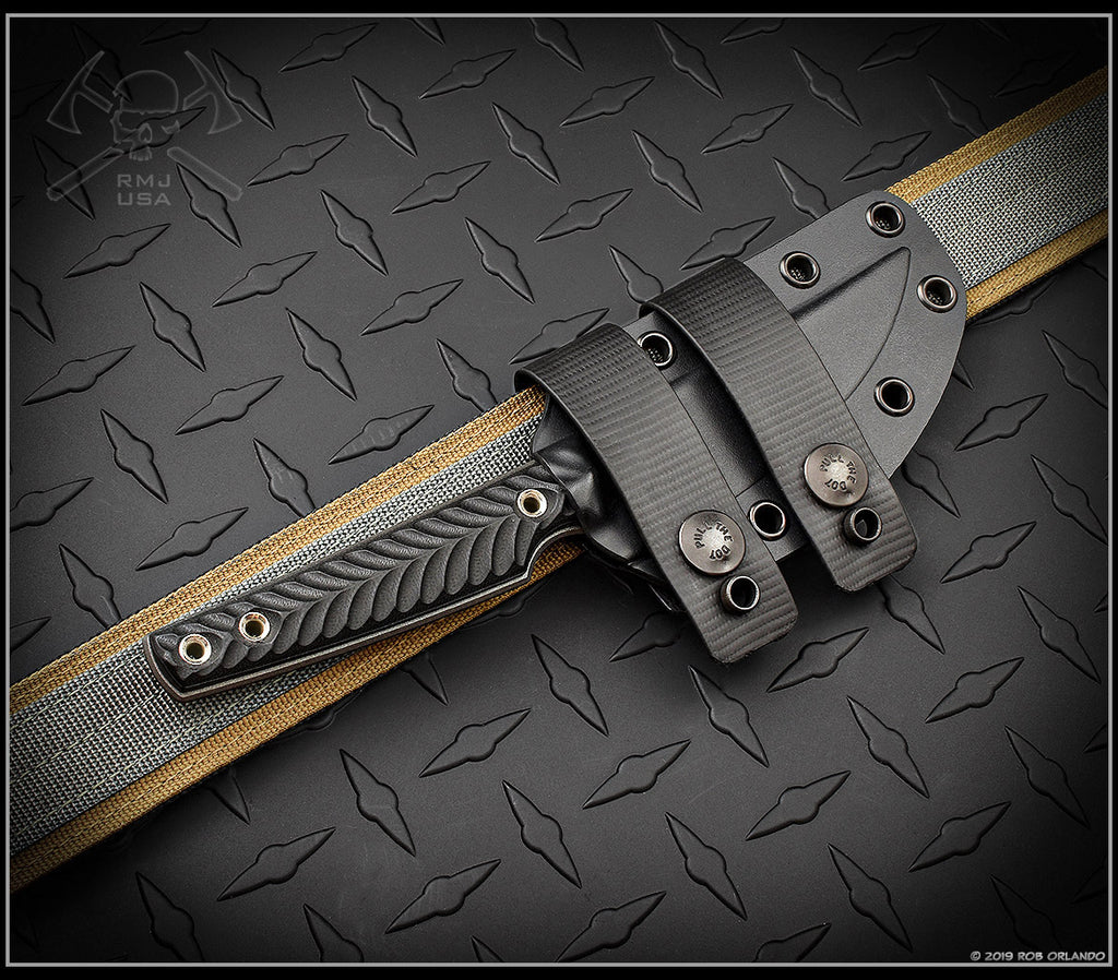 tactical fixed blade knives with kydex sheath