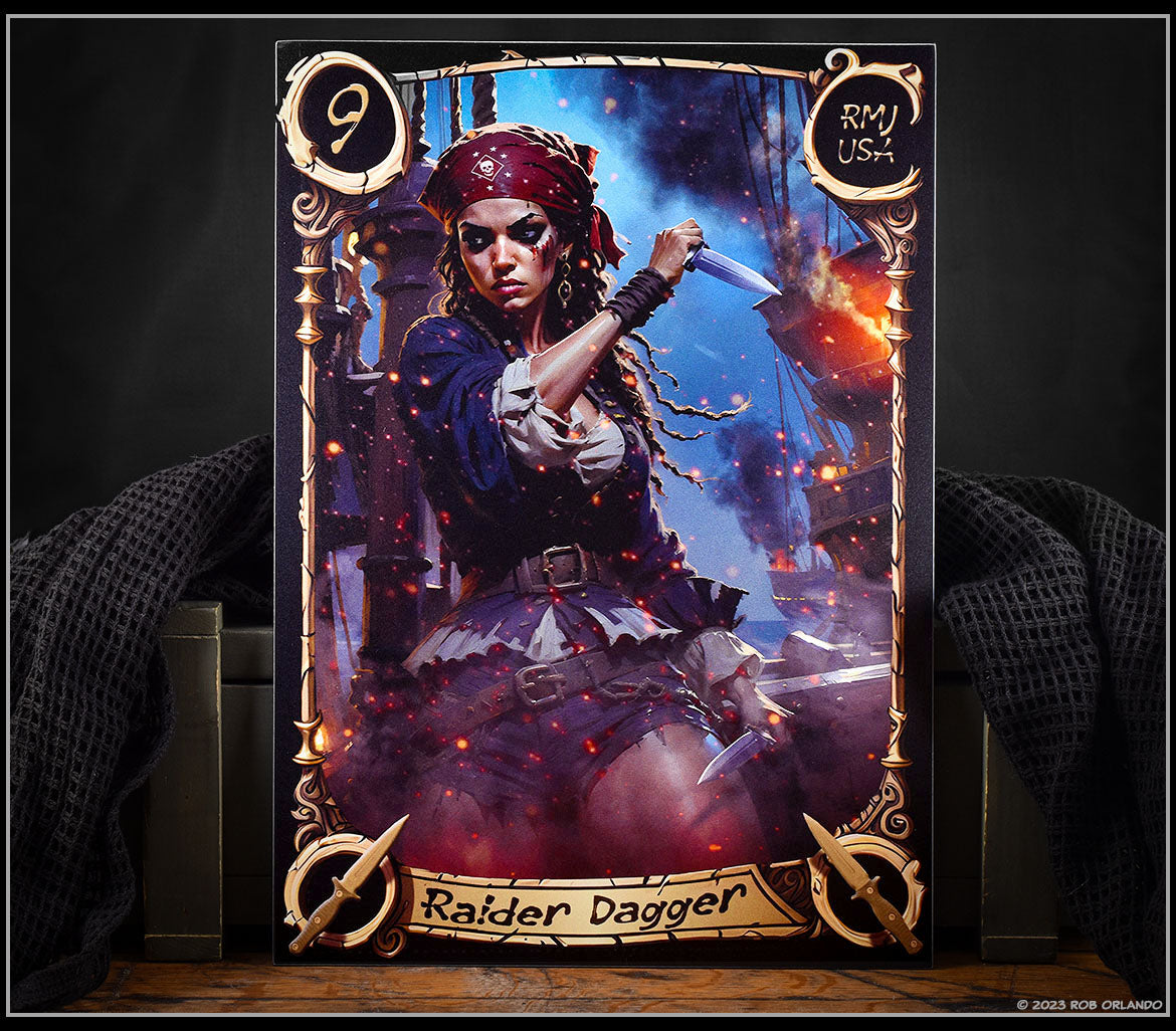 Raider Dagger Metal Print