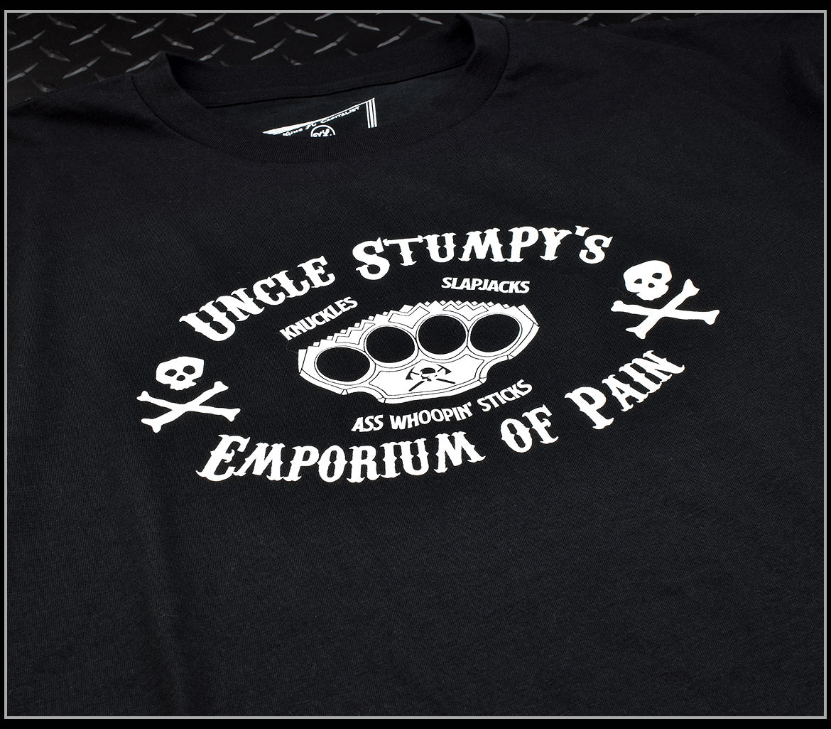 T-Shirt - Uncle Stumpy's Emporium of Pain